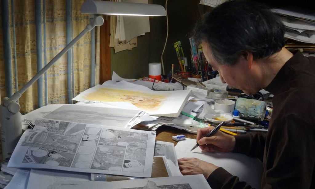 Jirō Taniguchi y el espejado en el manga